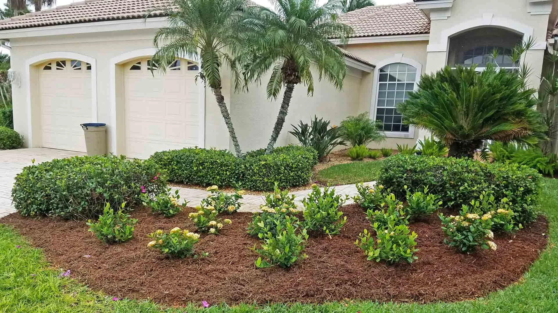 Professional landscaping design and installation by Sunman's Nursery in Fort Myers, FL.